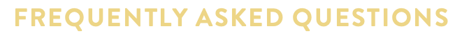 Frequently Asked Questions 